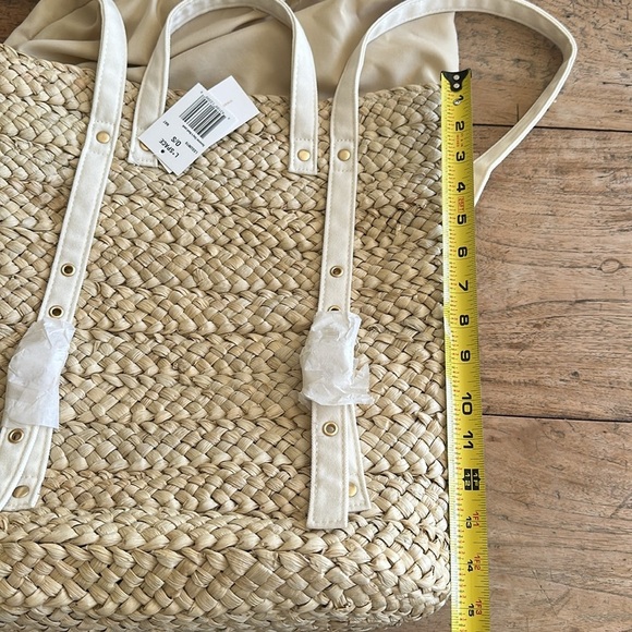L*Space Summer Days Raffia Backpack Tote – NWT – Luxe Vacation & Resort Style - Picture 15 of 16